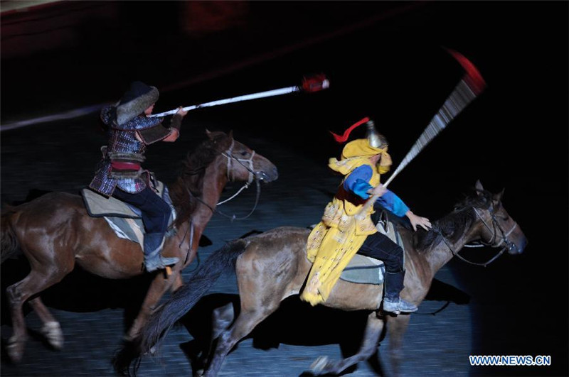 Kangxi ceremony performed in Chengde, N China