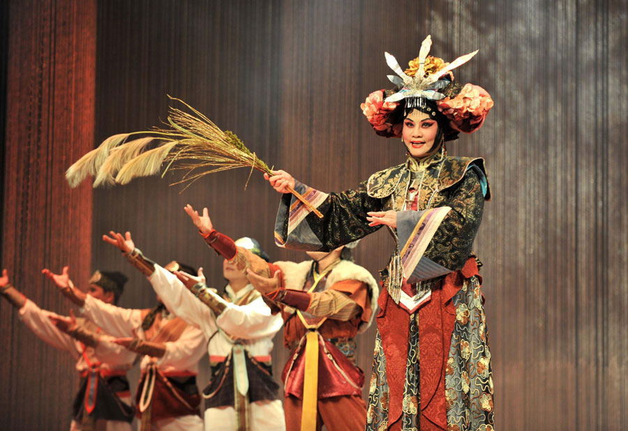 Taiwan Yuju Opera troupe performs in Jinan