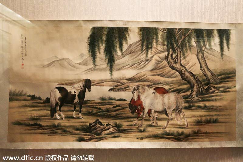 Liaoning museum showcases horse paintings