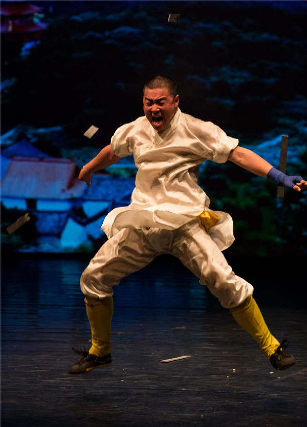 Shaolin kung fu staged in Israel