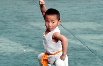 Shaolin kung fu staged in Israel