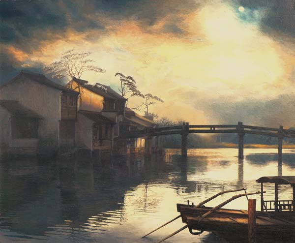 Jiangnan river town art travels to Berlin