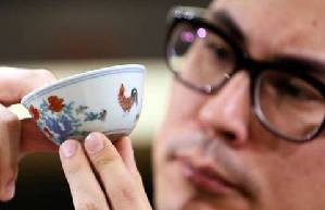 Ming Dynasty 'chicken cup' sells for record $36 million