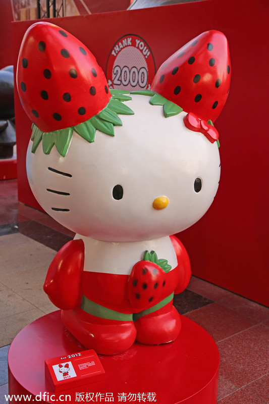 Hello Kitty celebrates 40th anniversary in Shanghai