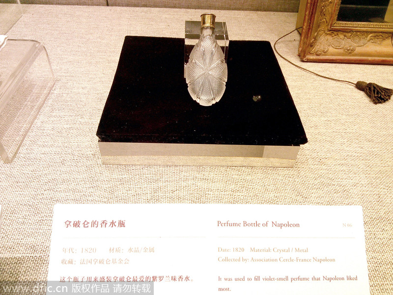 A glimpse into Napoleon displayed in China