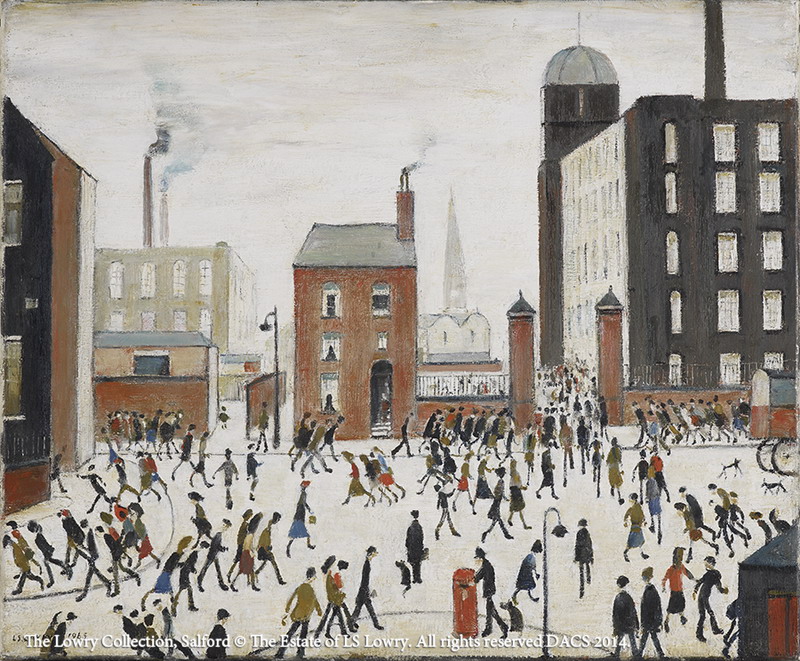 L.S. Lowry's solo exhibition held in Nanjing