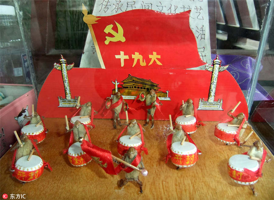 Folk artists get crafty for CPC National Congress