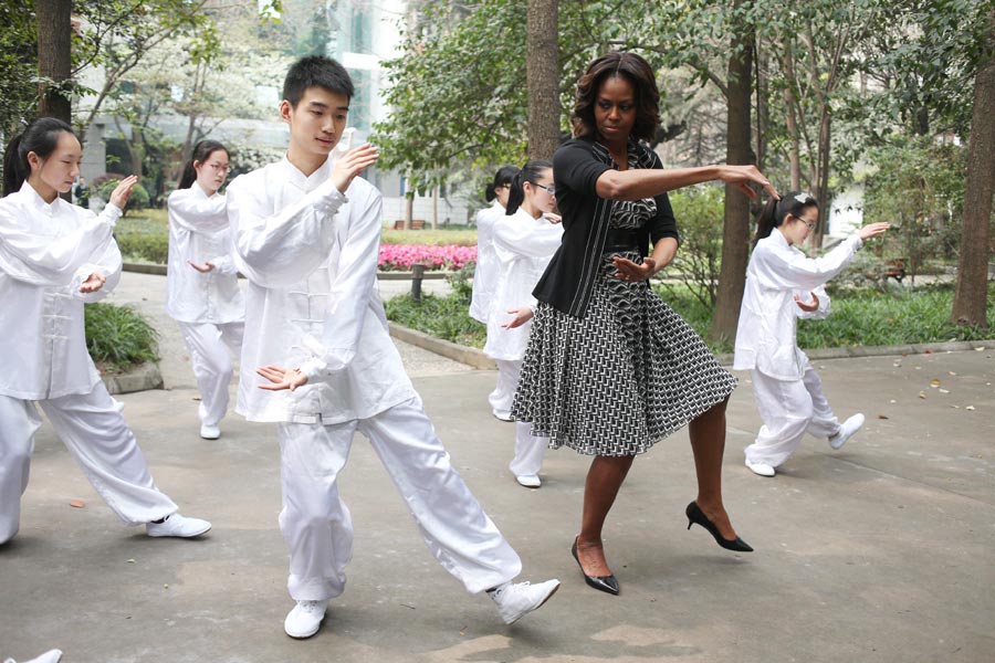 Michelle Obama's cultural tour in China