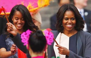 Michelle Obama's cultural tour in China