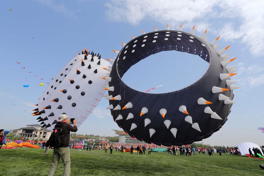 Weifang hosts annual kite festival