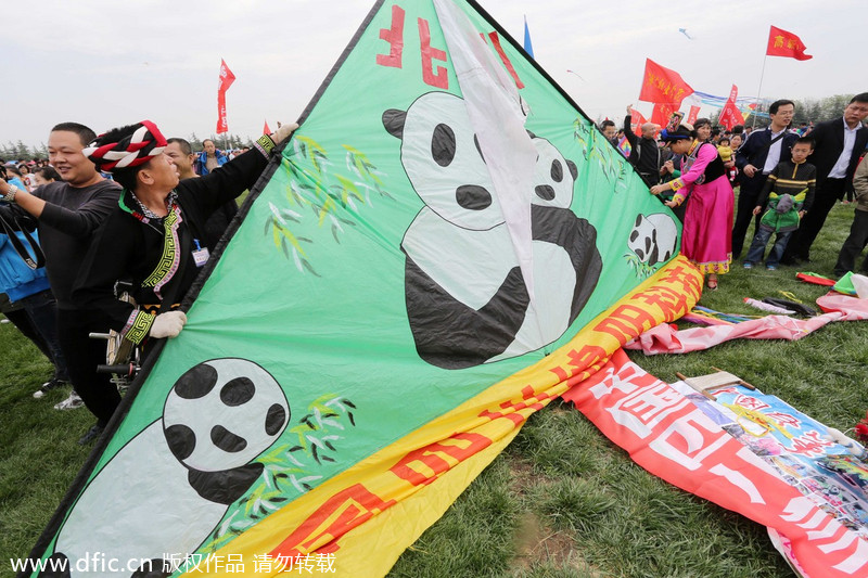 Weifang hosts annual kite festival