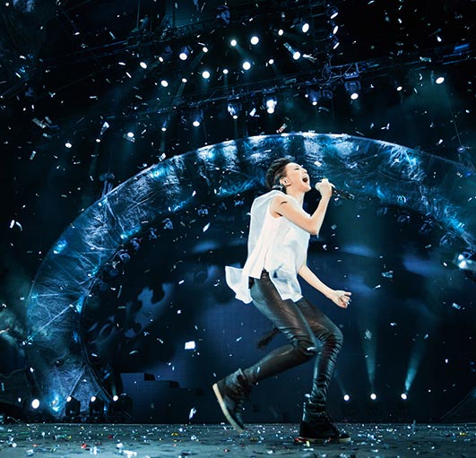 Stefanie Sun holds last concert of 2014 Asian tour