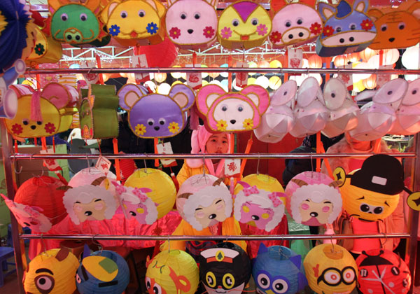 A sea of lanterns at Zigong festival