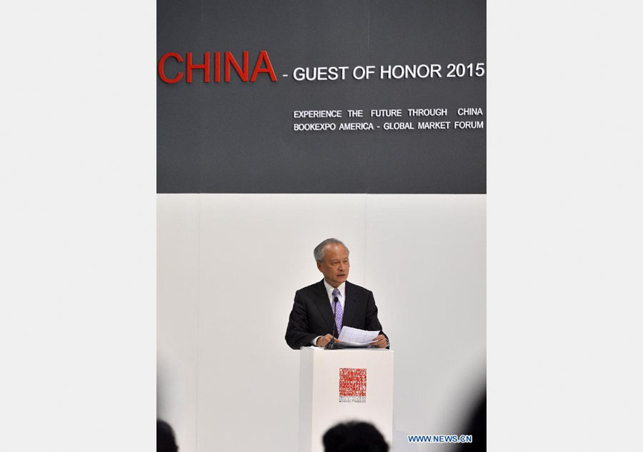 China in spotlight as BookExpo America 2015 begins