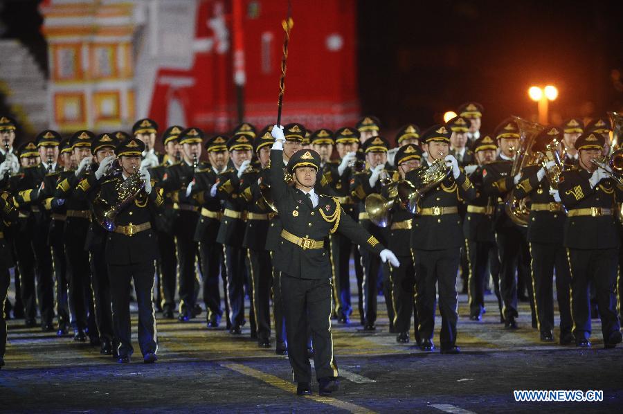 8th Int'l Military Music Festival 'Spasskaya Tower' kicks off