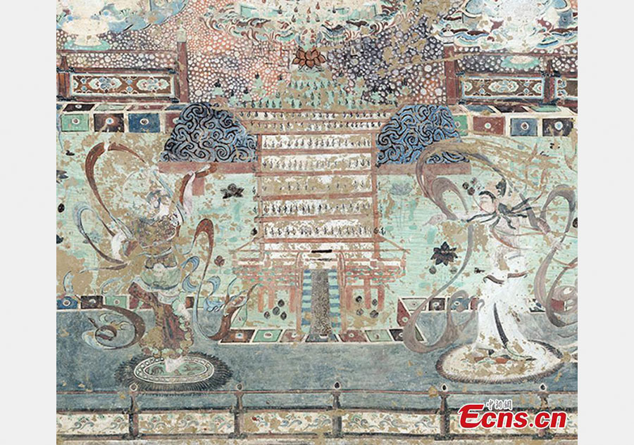 Dunhuang murals highlight Lantern Festival