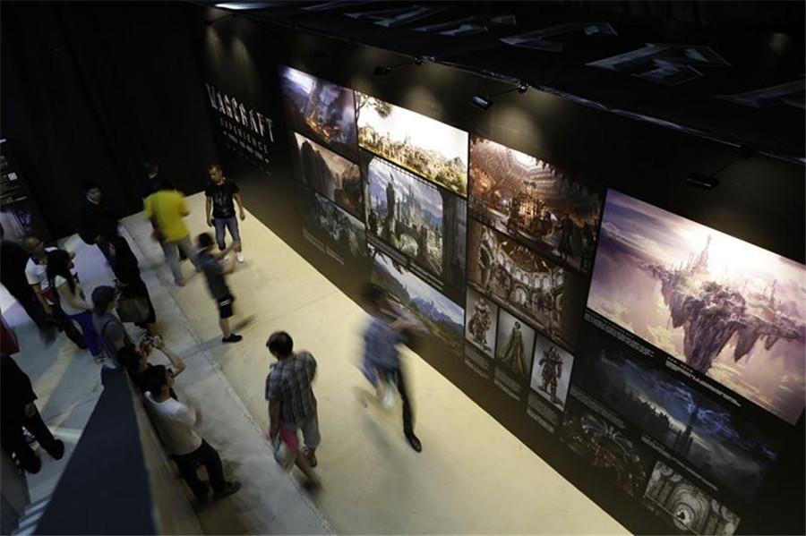 'Warcraft' themed exhibition in Beijing