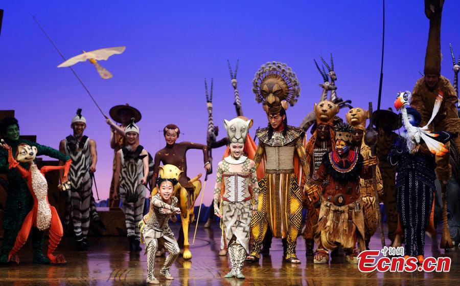 Chinese version of Lion King debuts at Shanghai Disney