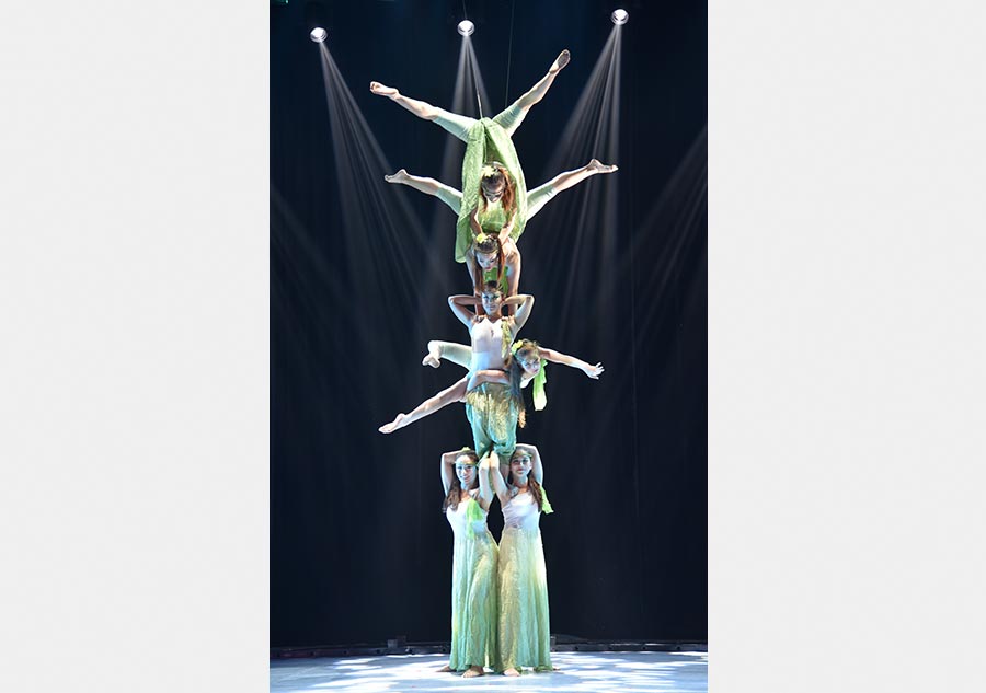 8 Chinese cities staging acrobatic arts