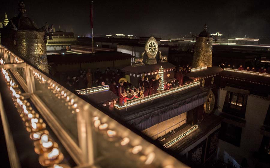 Butter Lamp Festival celebrated in China's Tibet