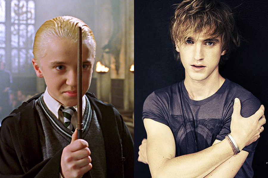 Now and then: Stars of Harry Potter