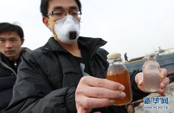 上海金山區朱涇鎮空氣出現異味