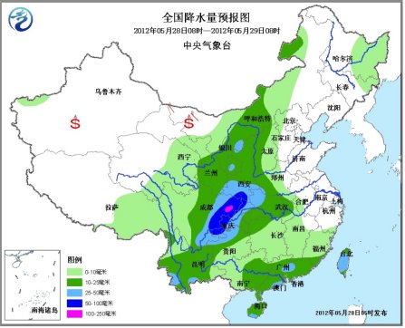 未來三天長江沿江將有較強(qiáng)降水 西南旱區(qū)有大雨