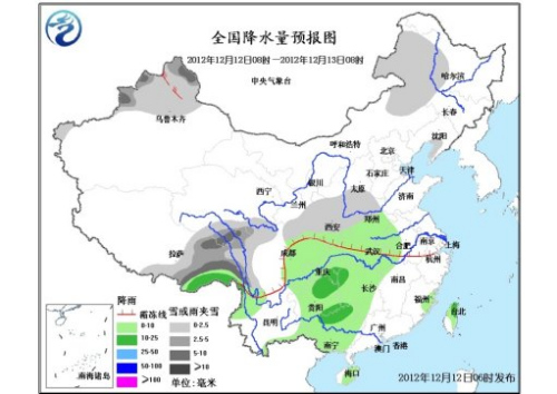 中東部將出現大范圍雨雪天氣 新疆北部多降雪