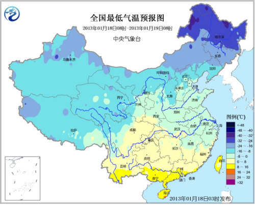 中國北方將出現大范圍降雪 西藏局部地區大暴雪