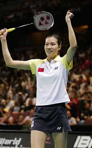 Second seed Xie outgunned the defending champion and world number one 11-8, 9-11 and 11-3. [CRIENGLISH]