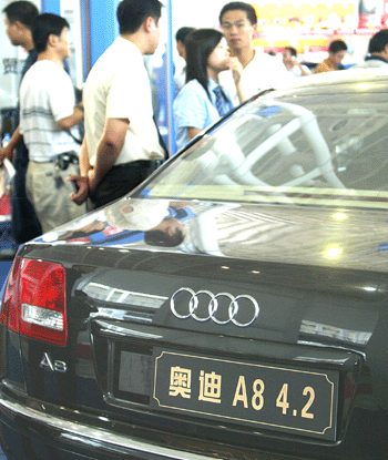 Audi sales in China soar in 2003