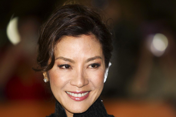 Michelle Yeoh promotes 'The Lady' at TIFF