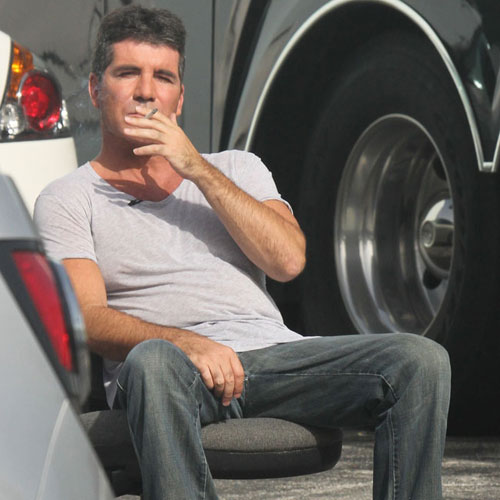 Simon Cowell's luxury X Factor tour bus