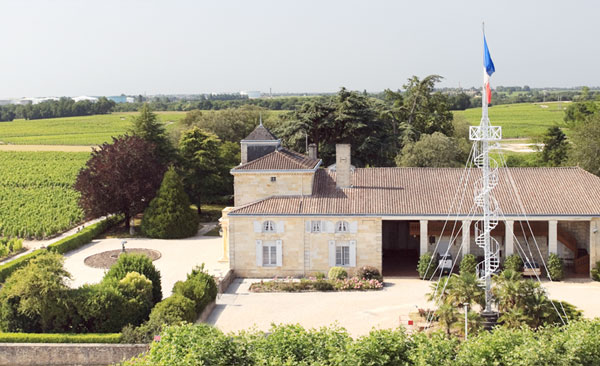 Chateau scenery in France