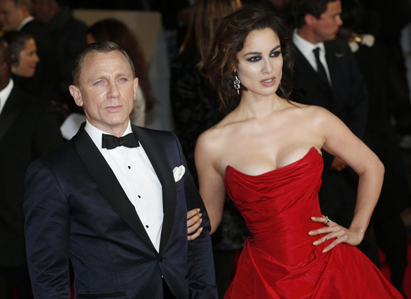 James Bond film 'Skyfall' premieres in London