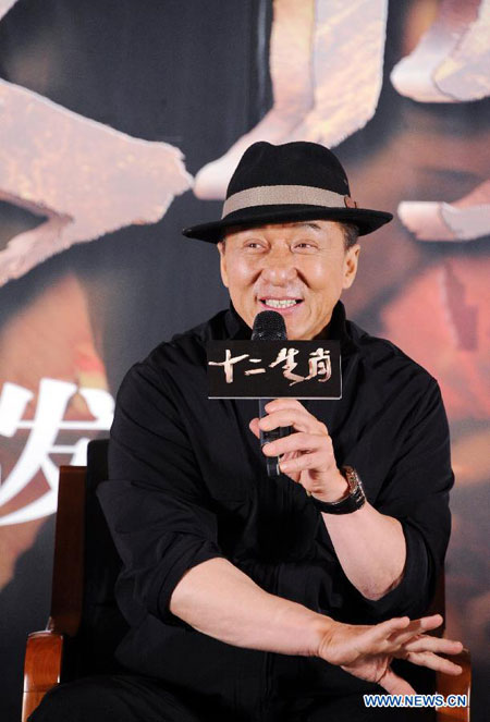 Jackie Chan's action film 'CZ12' premieres in Beijing