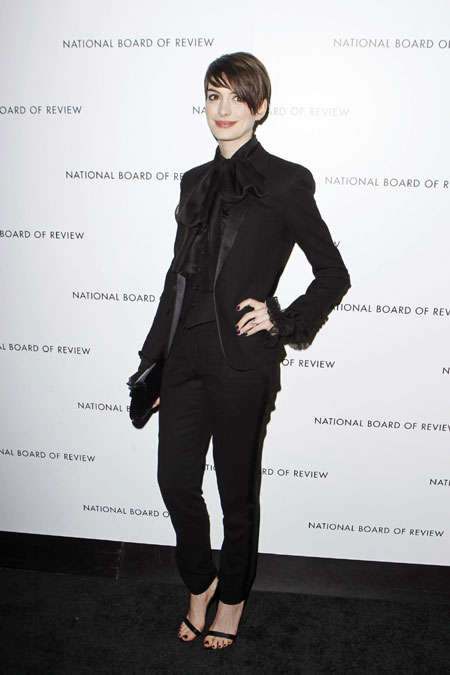 Anne Hathaway at National Board Of Review Awards in New York