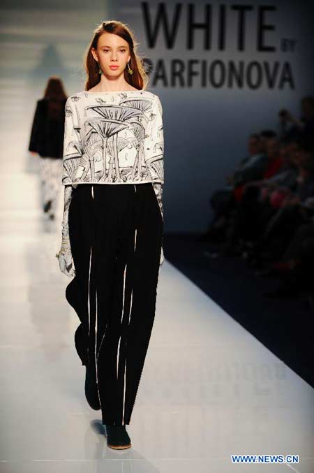 'White by Parfionova' at Russian Fashion Week