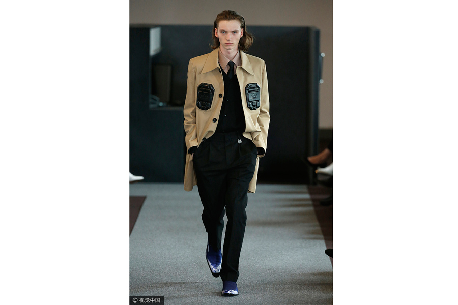 2018 London menswear fashion week: Xander Zhou