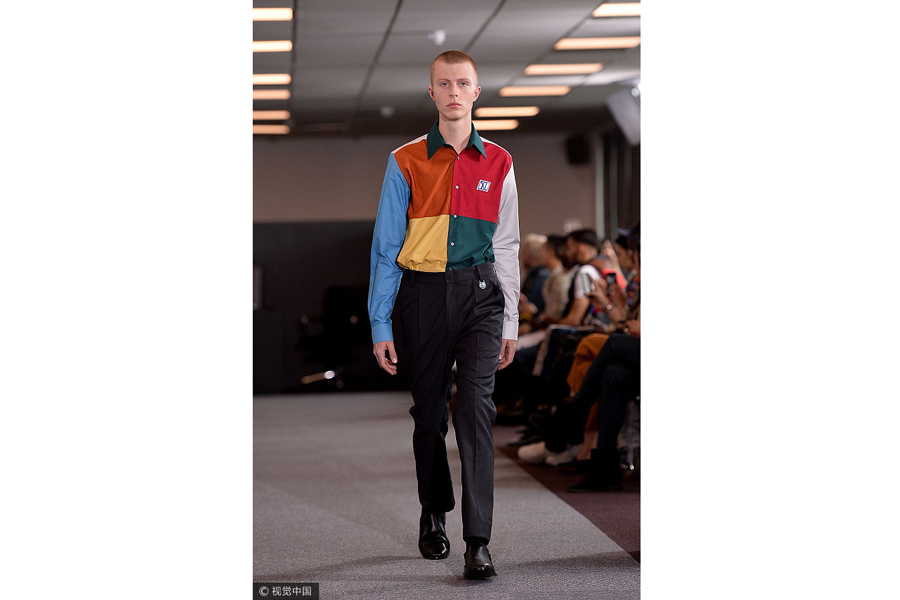 2018 London menswear fashion week: Xander Zhou