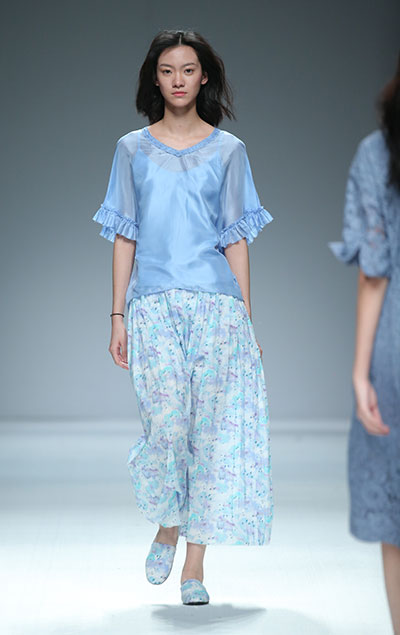 Honrn's spring/summer collection released in Beijing