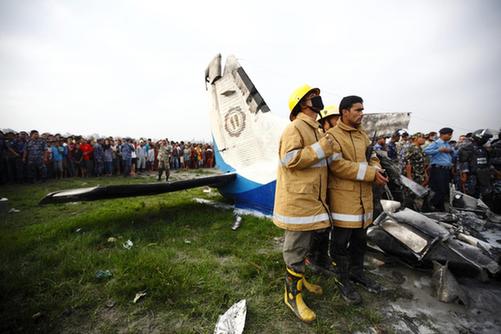 尼泊爾一架飛機墜毀致19人死亡