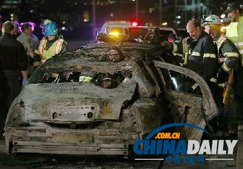 美豪華轎車起火五死四傷 準(zhǔn)新娘單身派對樂極生悲