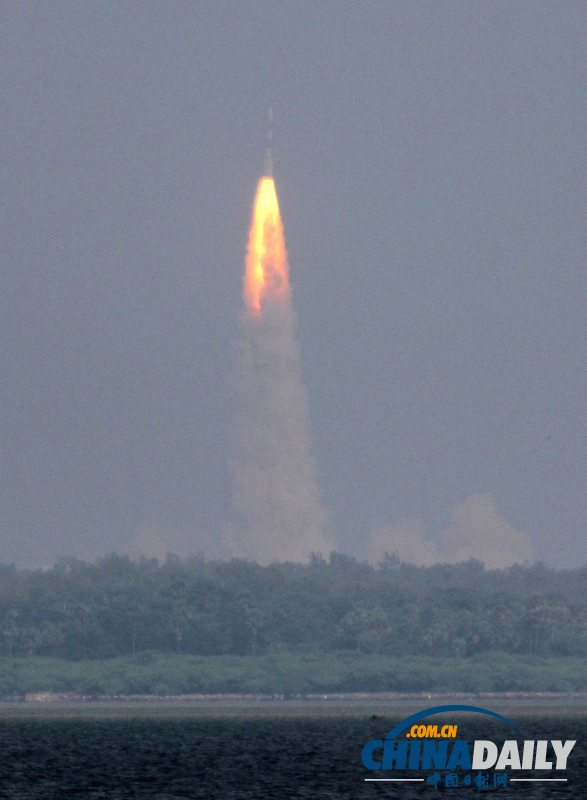 印度首個火星探測器發射升空 目前運行正常