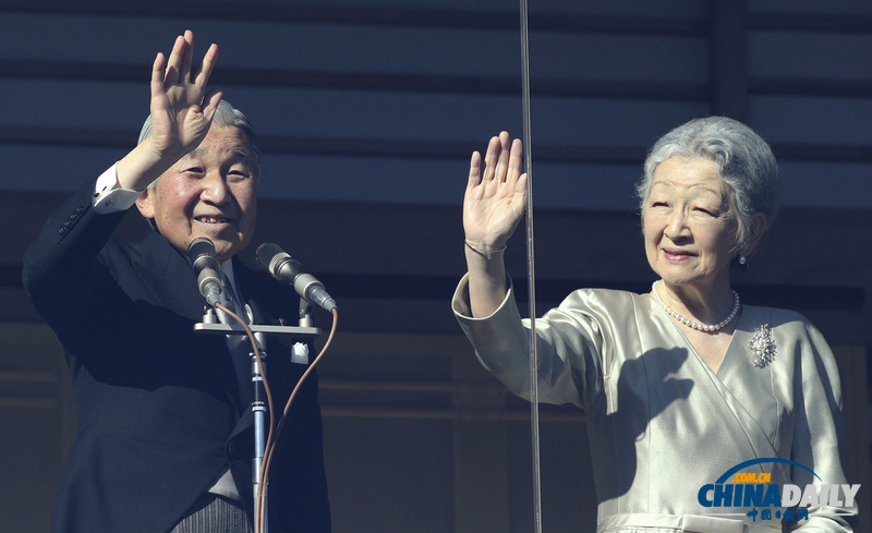 日本皇室接受民眾新年朝賀 天皇致辭期盼國泰民安