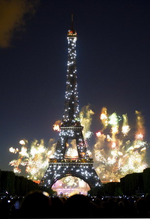 France sets fireworks for the Bastille Day