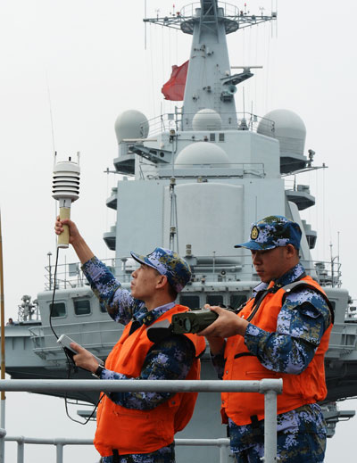 Navy: Liaoning's combat capability tested