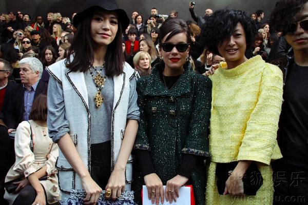 Yao Chen attends Chanel Fashion Show