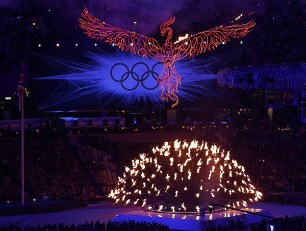 Highlights of London Olympic closing ceremony