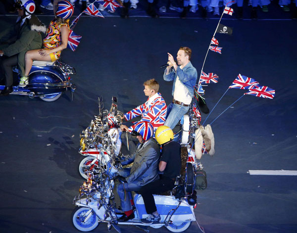 Highlights of London Olympic closing ceremony